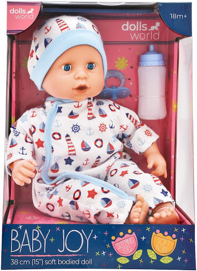 Dolls World Baby-Puppe 38 cm.
