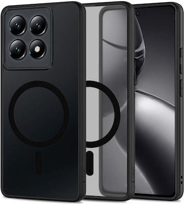 Tech-Protect Umschlag Rückseite Kunststoff Schwarz (Xiaomi 14T)