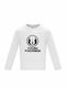 Kids Top Long-sleeved White Jedi Chrest Young Padawan Star Wars