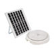 Jortan Hanging Solar Light 200W 1000lm Cold White 6000K with Photocell and Remote Control IP44 35cmx35cmcm