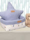 Baby Oliver Children's Storage Basket made of Fabric Blue 25x15x13cm 1pcs