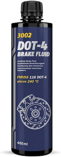 Υγρο Φρενων Dot-4 Συσκ 450 Ml 3002-05 Mannol