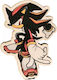 Ξύλινο Στοιχείο Κρεμαστό Sonic 6.5x4cm 3τμχ