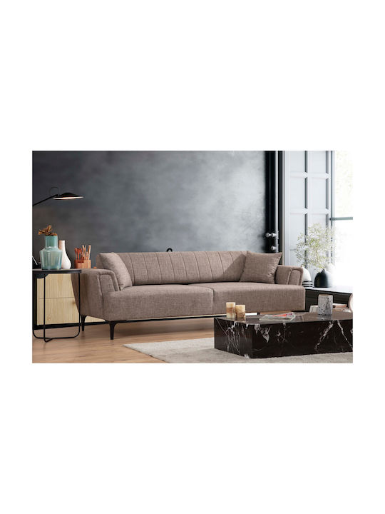 Hamlet Dreisitzer Sofa Sofa Light Brown 230x95x...