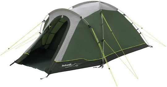 Outwell Cloud 2 Camping Tent Tunnel Green 4 Seasons for 2 People