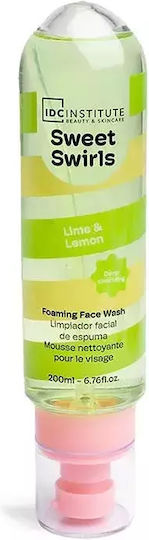 IDC Institute Sweet Swirls Lime & Lemon Foam Cleansing Face 200ml