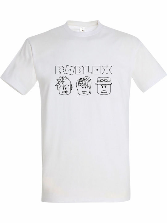 kirikoko Детска тениска Sky Blue Roblox Game Ch...