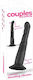 Couples Choice G P-Spot Vibrator for Couples with Remote Control 15cm Black