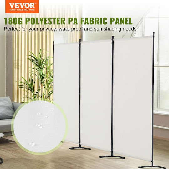 Vevor Dekorativer Raumteiler Stoff 228x184cm