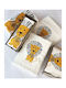 Raison D' Etre Set of baby towels 2pcs Yellow