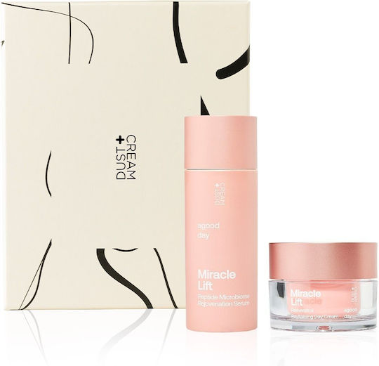 Dust+Cream A Good Day Miracle Lift Комплект за грижа за кожата за Против стареене & Стягане на кожата 2бр