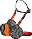 Climax Maske Halbes Gesicht mit P3-Filtern Orange