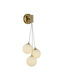 ARlight Modern Lamp Wall with Socket G9 Bronze 16x50cm