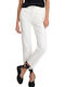 Women's Jean Trousers in Slim Fit White