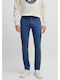 Herren Jeanshose Elastisch mit Slim Passform Blue