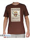 Abysse T-shirt One Piece Καφέ Βαμβακερό