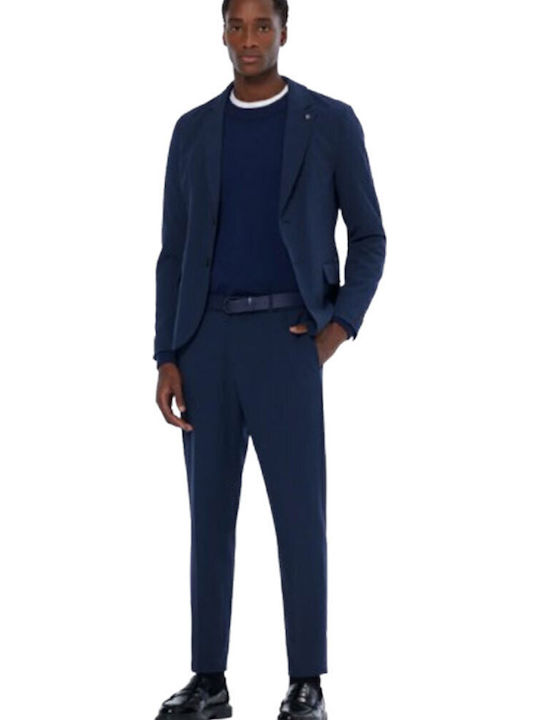 Scotch & Soda Men's Suit Jacket Navy Melange