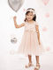 Baby Bloom Rosa Taufkleid aus Tüll