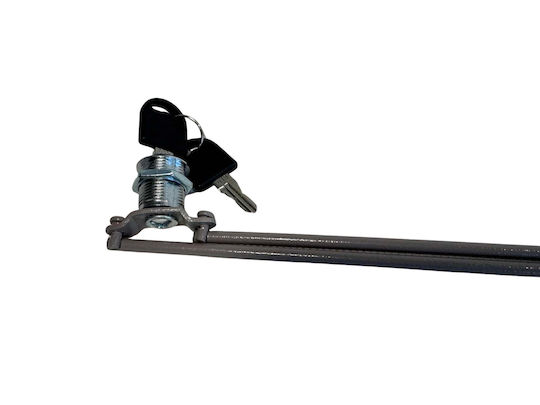Metal Cabinet Lock Mechanism with Two Keys Φ2x2.5x1.79cm