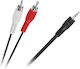 3.5mm Jack Cable Male - 3.5mm Male Black 1.8m