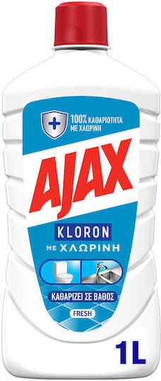Ajax Kloron Καθαριστικό Υγρό Πατώματος 1lt