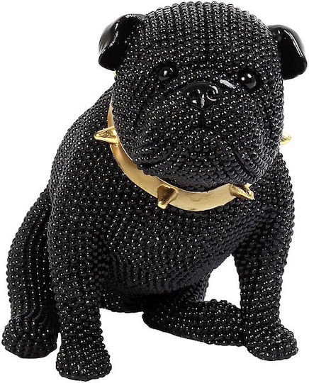 Espiel Dekorativ Hund aus Polyresin Bulldog 17x11.2x17cm 1Stück