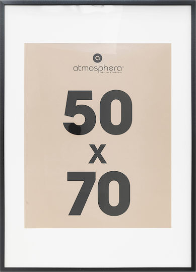 Κορνίζα Τοίχου με Μαύρο Πλαίσιο Ξύλινη 50x70