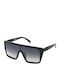 Tous Unisex Sunglasses with Black Plastic Frame and Black Gradient Lens TOC85 700X