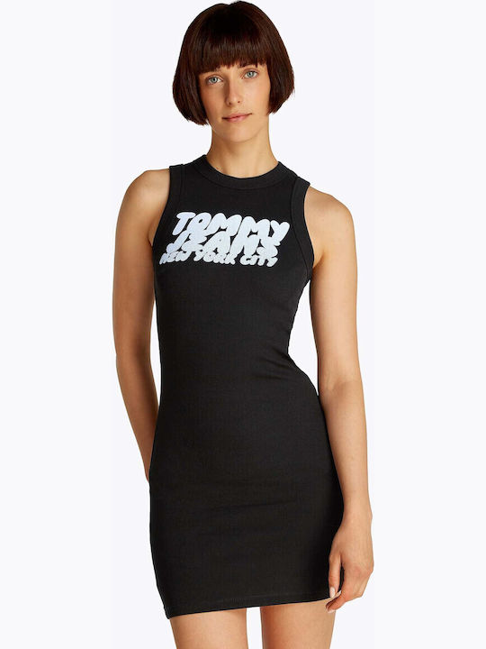 Tommy Hilfiger Summer Mini Dress Black