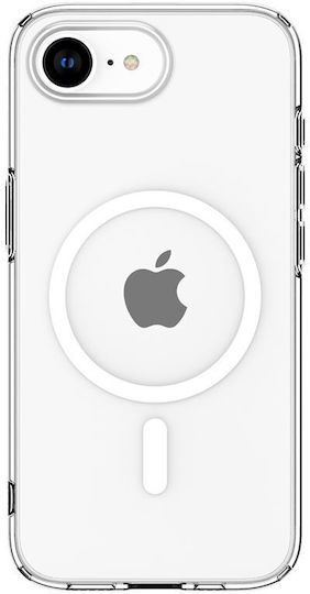 Spigen Crystal Flex (MagFit) Back Cover Σιλικόνης Διάφανο (iPhone 17e / 16e)