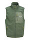Herren Fleecejacke Grün