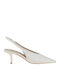 Pumps mit Riemchen Beige
