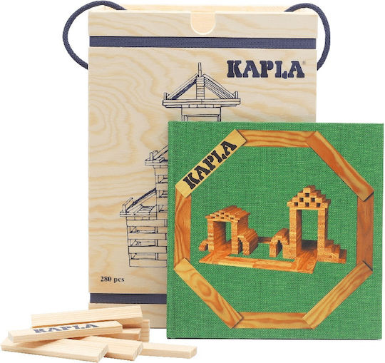 Kapla Παιχνίδι Κατασκευών Ξύλινo για Παιδιά 3+ Ετών