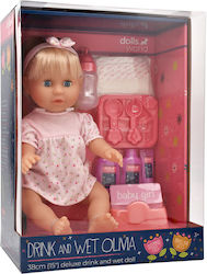 Dolls World Baby-Puppen-Set 38 cm