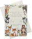 Day4you Baptism Invitation Forest Animals