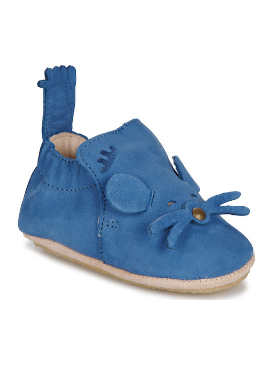 Easy Peasy Baby Slippers Blue My Blublu Mouse