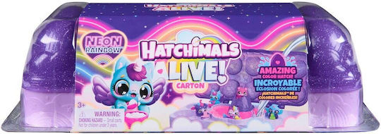Spin Master Alive Neon Curcubeu Carton Hatchimals pentru 3+ Ani