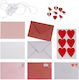 Valentinstag Girlande Liebesbriefe 150cm