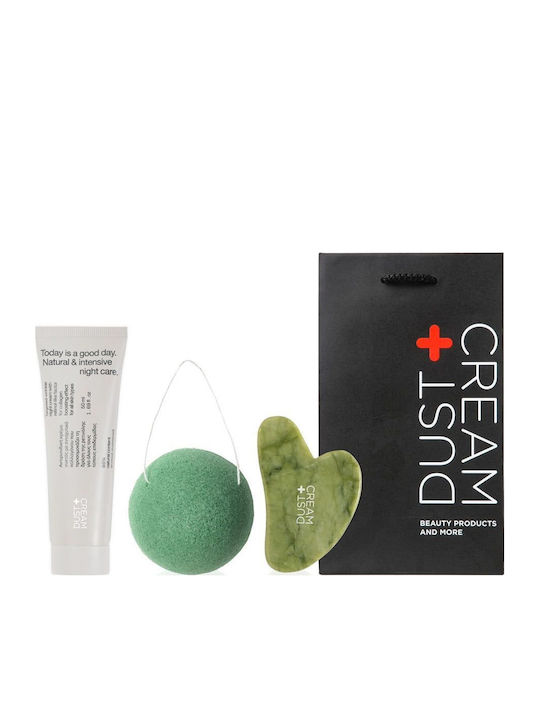 Dust+Cream Комплект за грижа за кожата за Против стареене & Хидратация 3бр