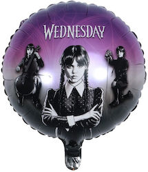 Μπαλόνι Wednesday Addamns Στρογγυλό Foil Μπαλόνι Wednesday Addamns Στρογγυλό Foil