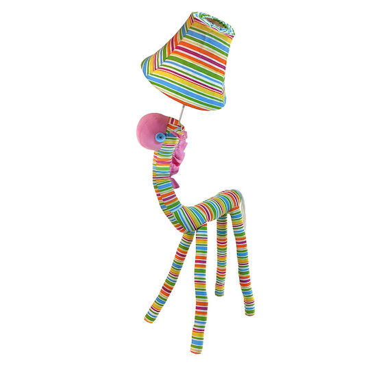 Zmart Stehlampe Einhorn Mehrfarbig 120cm