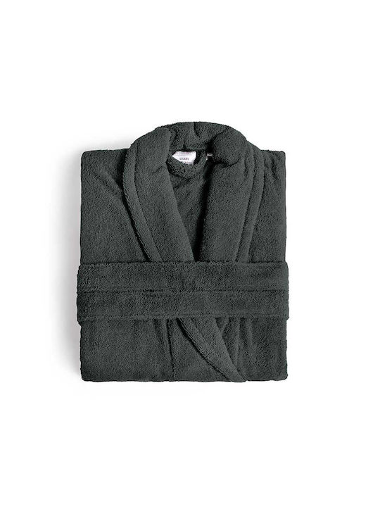 Fieldcrest Ultra Soft Herrenbademantel mit Krag...