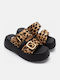 Γυναικεία Σανδάλια Flatforms Καφέ