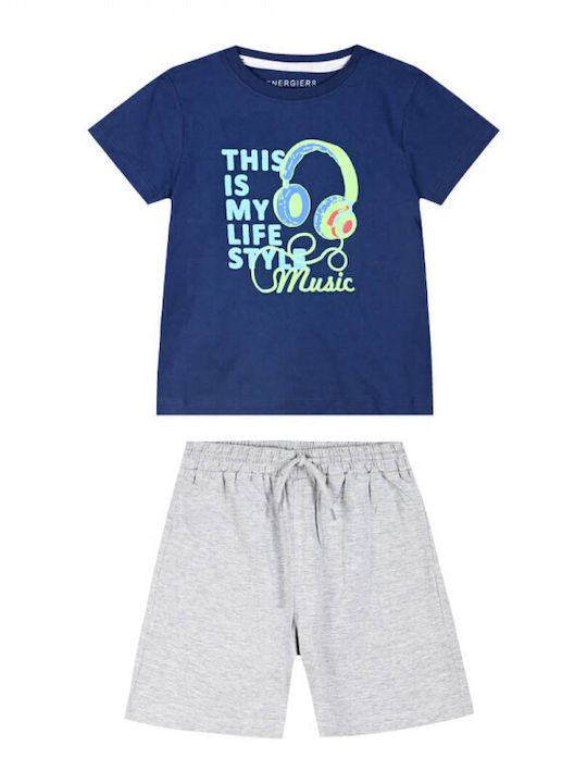 Kinder-Set mit Shorts Sommer 2Stück Melange