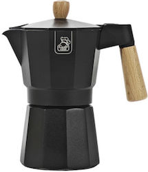 General Trade Espressokocher Für Den Herd Schwarz