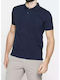 Polo Short Sleeve Blouse Blue