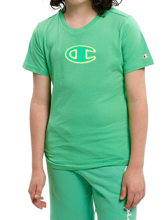 Champion Kinder-T-Shirt Grün