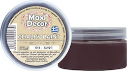 Maxi Decor Chalky Vopsea cu Creta 511 Brown 100ml