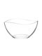 Hermia Servierschüssel Rund Glas Weiß mit Durchmesser 17cm 2Stück