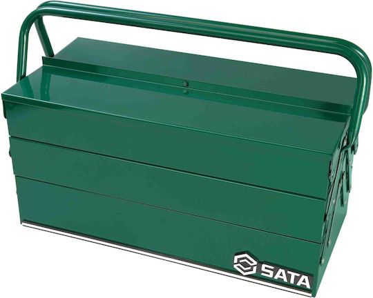 Sata Hand Tool Case Metallic 5 Slots Dimensions: W43xD20xH20cm